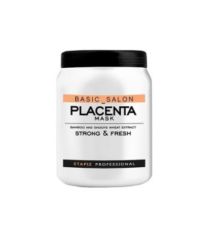 Stapiz Basic Salon Placenta Mask maska do włosów z ekstraktami z bambusa i