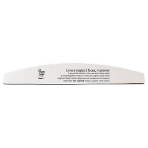Peggy Sage 2-Way Nail File Medium pilnik do paznokci dwustronny 180/180 pół