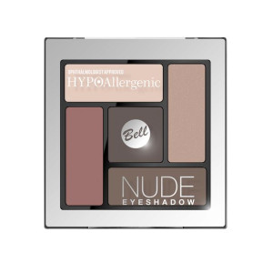 Bell HypoAllergenic Nude Eyeshadow hypoalergiczne satynowo-kremowe cienie d