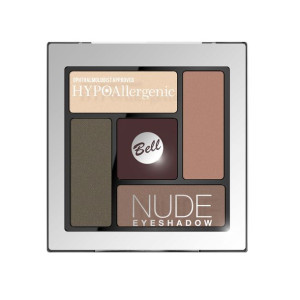 Bell HypoAllergenic Nude Eyeshadow hypoalergiczne satynowo-kremowe cienie d