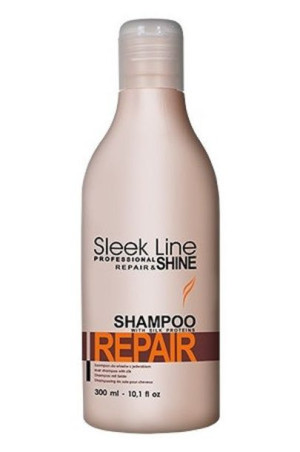 Stapiz Sleek Line Repair Shampoo szampon z jedwabiem do włosów zniszczonych