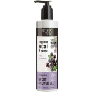 Organic Shop Organic Acai & Coffee Sport Shower Gel sportowy żel pod pryszn