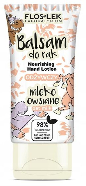 Floslek Odżywczy Balsam Do Rąk Mleko Owsiane