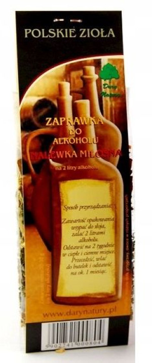 Dary Natury Zaprawka Do Alkoholu Nalewka Miłosna