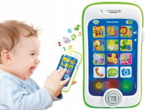 Clementoni SMARTFON Ekran DOTYKOWY Telefon ŚWIECI
