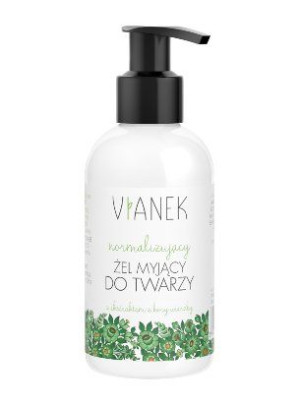 Vianek Normalizujący Żel Myjący Do Twarzy