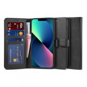 Tech-Protect Etui Wallet "2" iPhone 13 czarny