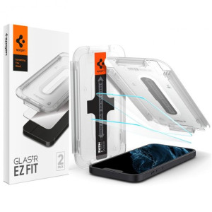 Szkło hartowane SPIGEN GLAS.TR "EZ FIT" 2-PACK iPhone 13/13 PRO
