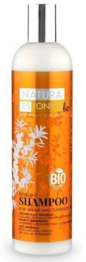 Natura Estonica Power-C Shampoo szampon do włosów 400ml