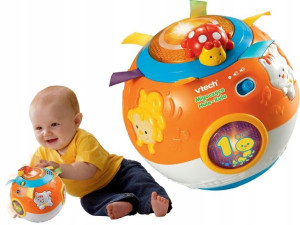 Vtech MIGOCZĄCA HULA KULA do raczkowania TREFL