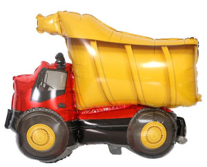 Balon 24" Wywrotka Czerwono Żółta