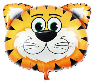 Balon 18" Tygrys Głowa