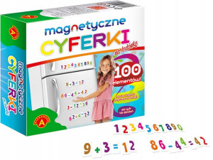 ALEXANDER CYFERKI Magnetyczne na Lodówkę Magnesy