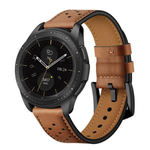 Pasek Tech-protect Leather Samsung Galaxy Watch 4 40/42/44/46mm Brown