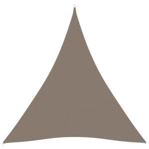 Trójkątny żagiel ogrodowy, tkanina Oxford, 4,5x4,5x4,5 m, taupe