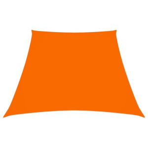 Żagiel ogrodowy, tkanina Oxford, trapezowy, 4/5x3 m, pomarańcz