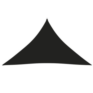 Trójkątny żagiel ogrodowy, tkanina Oxford, 2,5x2,5x3,5m, czarny