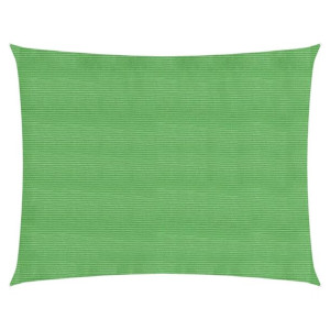 Żagiel przeciwsłoneczny, 160 g/m², jasnozielony, 3x4,5 m, HDPE