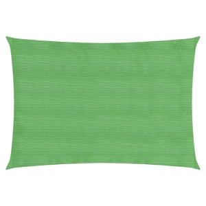 Żagiel przeciwsłoneczny, 160 g/m², jasnozielony, 4x6 m, HDPE