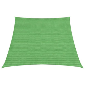 Żagiel przeciwsłoneczny, 160 g/m², jasnozielony, 3/4x3 m, HDPE
