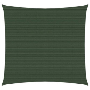 Żagiel przeciwsłoneczny 160 g/m², ciemnozielony, 4,5x4,5m, HDPE
