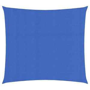 Żagiel przeciwsłoneczny, 160 g/m², niebieski, 2,5x2,5 m, HDPE