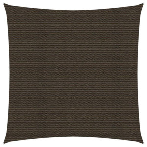 Żagiel przeciwsłoneczny, 160 g/m², brązowy, 4x4 m, HDPE