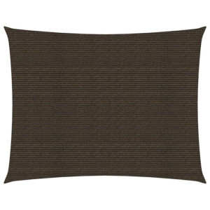 Żagiel przeciwsłoneczny, 160 g/m², brązowy, 3x4,5 m, HDPE