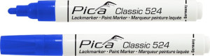 Znacznik Marker Permanentny Olejowy Farba Szybkoschnąca Niebieski Pica Clas