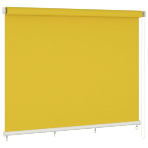 Roleta zewnętrzna, 400x140 cm, żółta