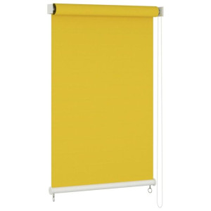 Roleta zewnętrzna, 140x230 cm, żółta