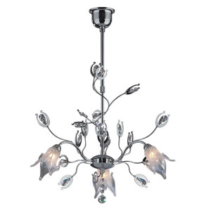 Lampa sufitowa zwis K-MA2002C-3 chrome G9 3x40W Kaja