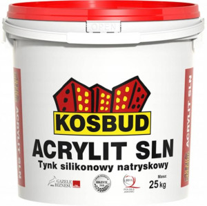 Kosbud Tynk Silikonowy Natryskowy Acrylit Sln