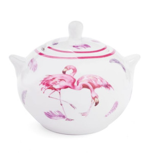 Cukiernica porcelanowa Tadar Flamingo 230 ml