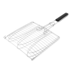 Ruszt do grillowania ryb ognisko Tadar BBQ 63 cm