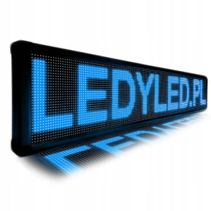 REKLMA TABLICA LED 168 x 40 cm wyświetlacz ekran