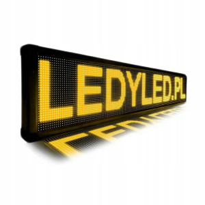 REKLMA TABLICA LED 168 x 40 cm wyświetlacz ekran
