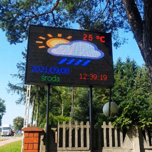REKLMA TABLICA LED 200 x 160 cm wyświetlacz ekran