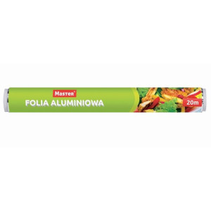 Folia aluminiowa kuchenna rolka Master 20 m