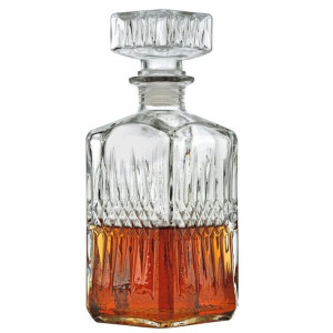 Karafka do nalewek whisky szklana Tadar Red 850 ml