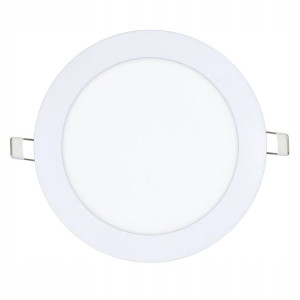 Panel LED Plafon 12W wpuszczany OKRĄGŁY PREMIUM