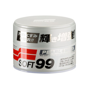 Pearl & Metallic Soft99 Wax, twardy wosk samochodowy, 320 g