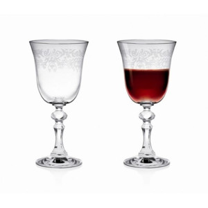 Kieliszki do wina Krosno Krista 220 ml 6 sztuk