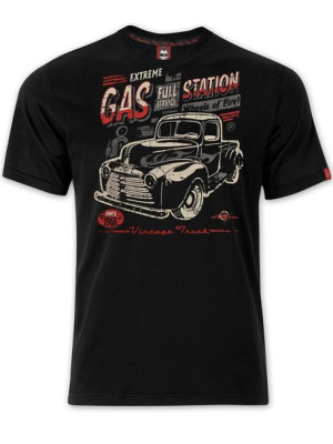 T-shirt koszulka męska, Hot-Rod USA Prezent M