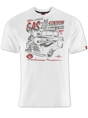 T-shirt koszulka męska, Hot-Rod USA Prezent XL