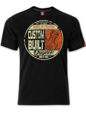 T-shirt koszulka męska, Hot-Rod USA Prezent M