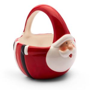 Koszyczek Boże Narodzenie ceramiczny Christmas