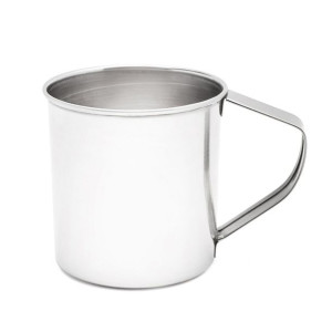 Kubek stalowy Tadar 250 ml mały garnek do mleka