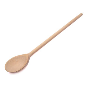 Łyżka drewniana szwedzka do potraw kapusty 30 cm