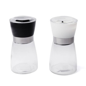 Komplet młynków ręcznych sól pieprz pieprz 170 ml